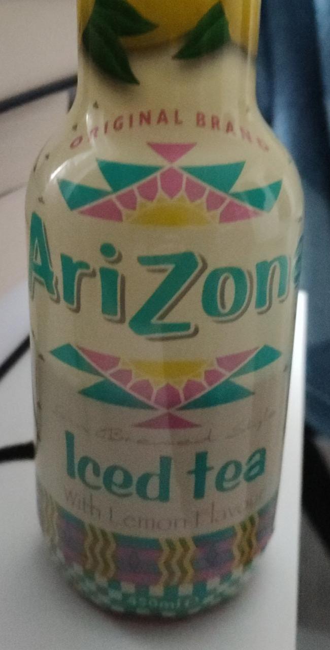 Fotografie - Iced Tea with Lemon Flavour AriZona