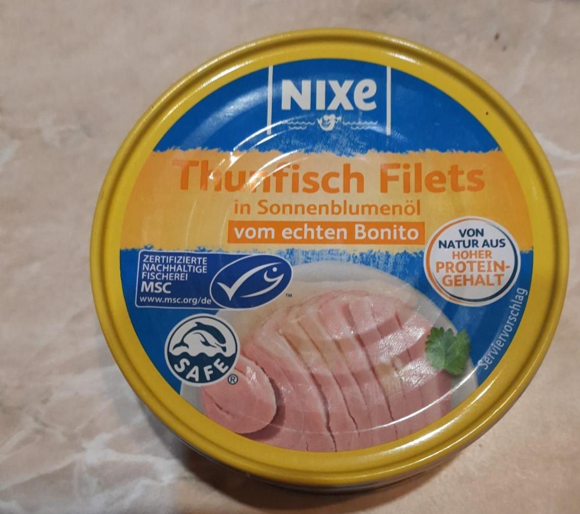 Fotografie - Thunfisch Filets in Sonnenblumenöl Nixe