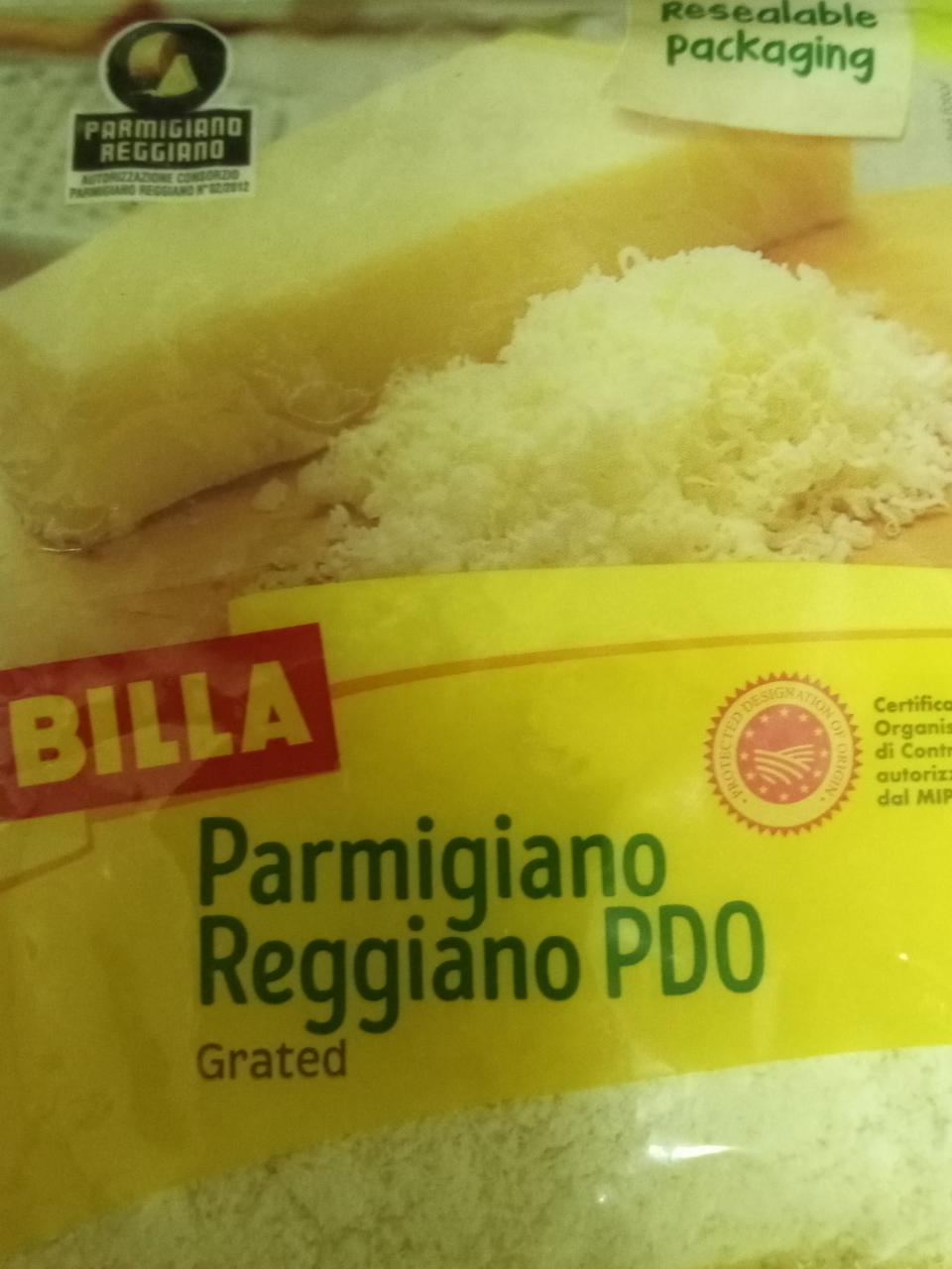 Fotografie - Parmigiano Reggiano D.O.P. grated Billa