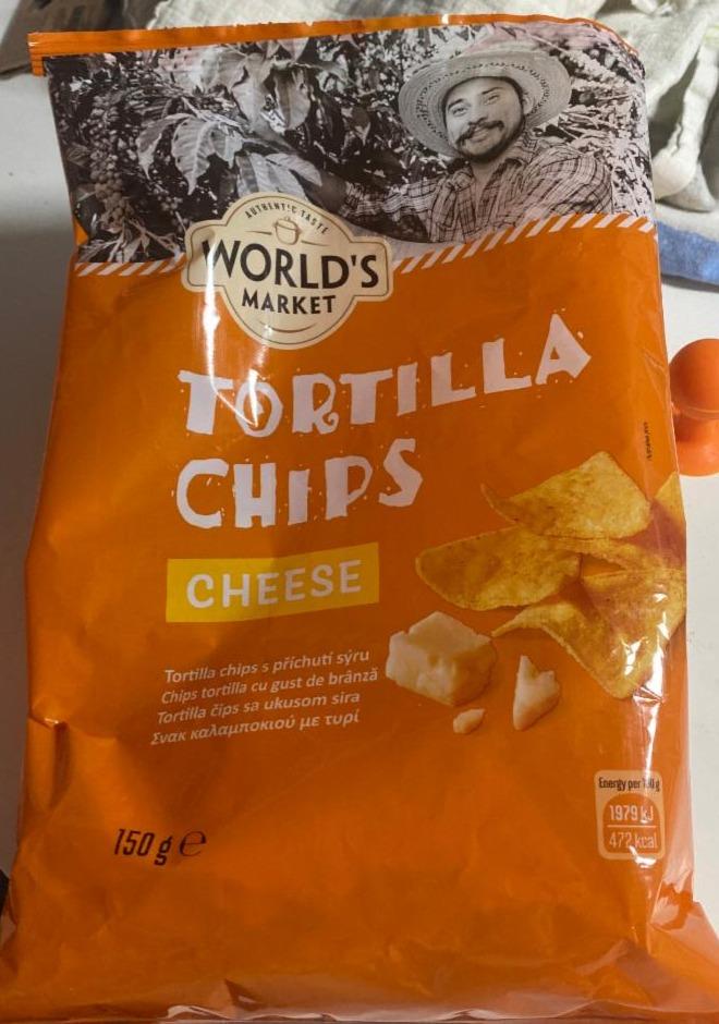 Fotografie - Tortilla chips cheese World's market