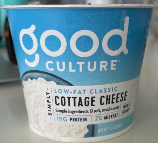 Fotografie - Low-Fat Classic Simply Cottage Cheese Good Culture