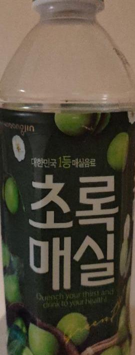 Fotografie - Green plum nápoj Woongjin