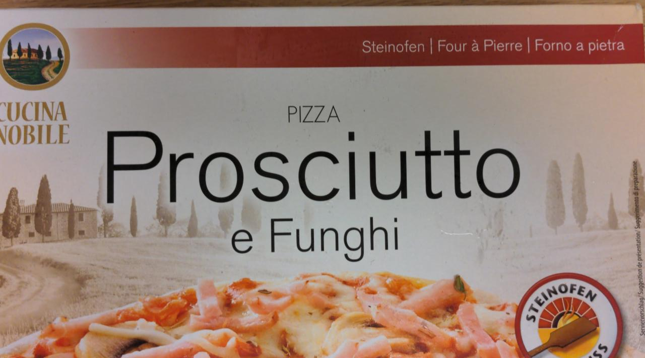 Fotografie - Pizza Prosciutto e Fungi
