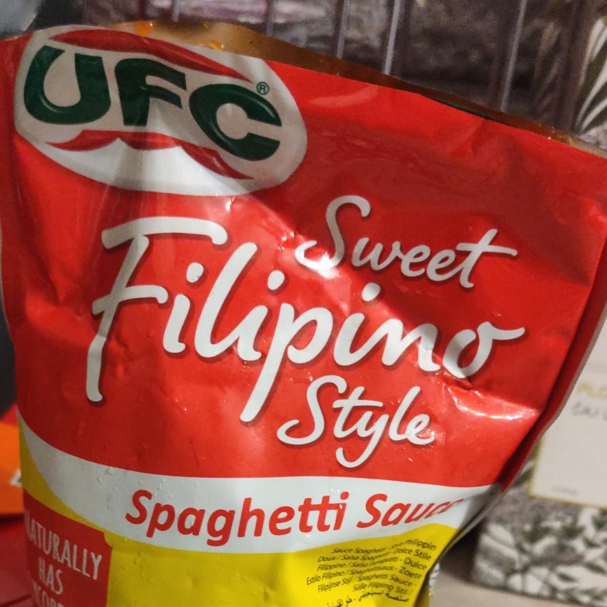 Fotografie - Sweet Filipino Style Spaghetti Sauce UFC