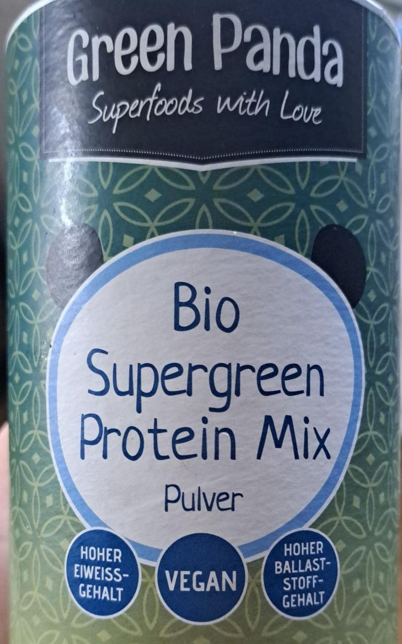 Fotografie - Bio supergreen protein mix pulver Green Panda