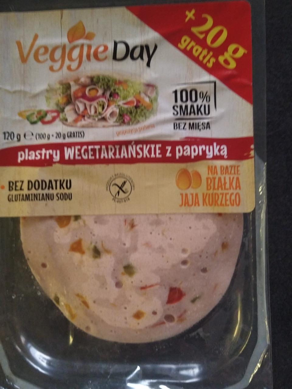 Fotografie - Plastry wegetariańskie z papryką VeggieDay