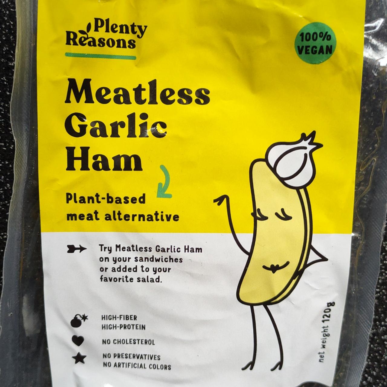 Fotografie - Meatless Garlic Ham Plenty Reasons