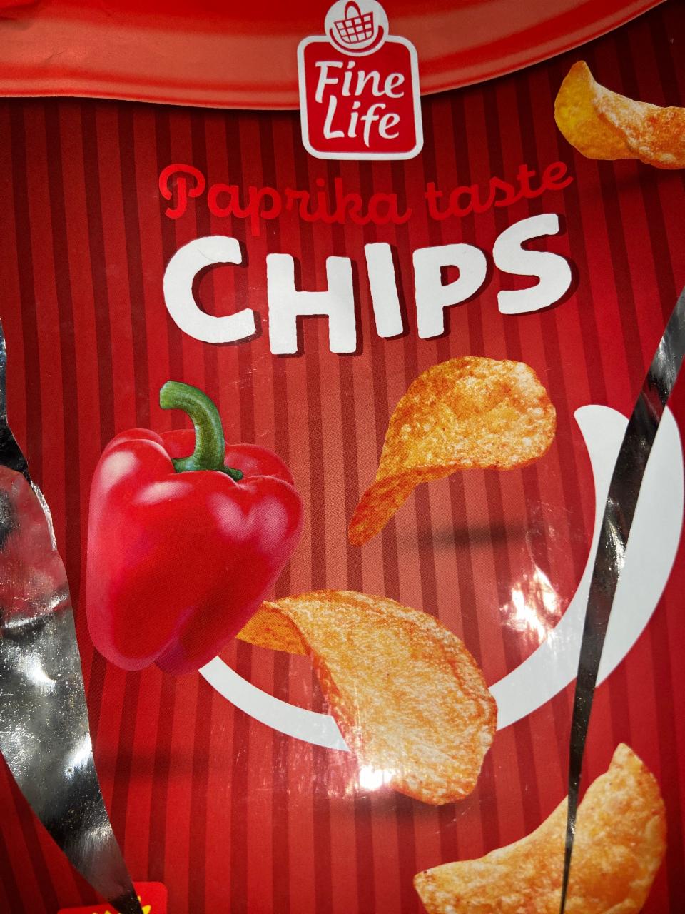 Fotografie - Paprika taste chips Fine Life
