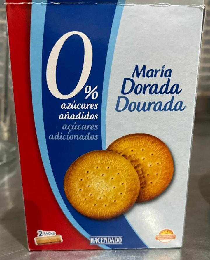 Fotografie - María Dorada 0% azúcares añadidos Hacendado
