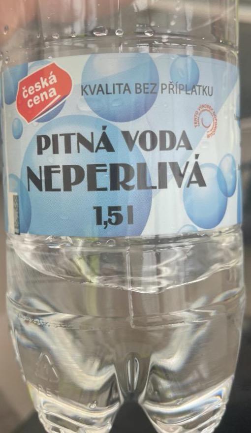 Fotografie - Pitná voda neperlivá Česká cena