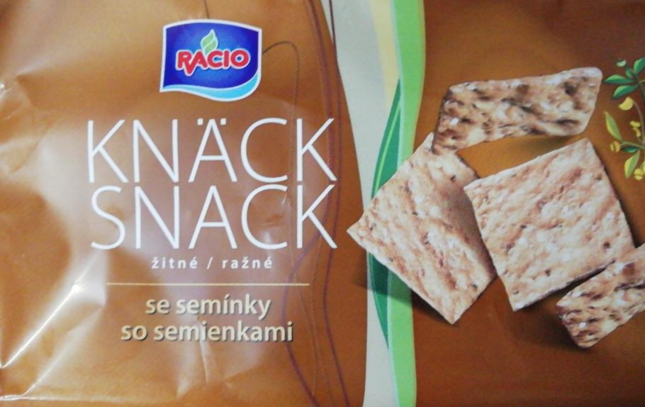 Fotografie - Knäck snack žitné se semínky Racio