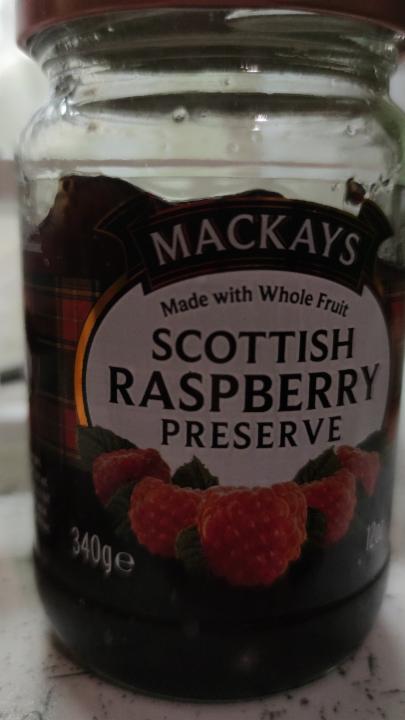 Fotografie - Scottish raspberry preserve Mackays