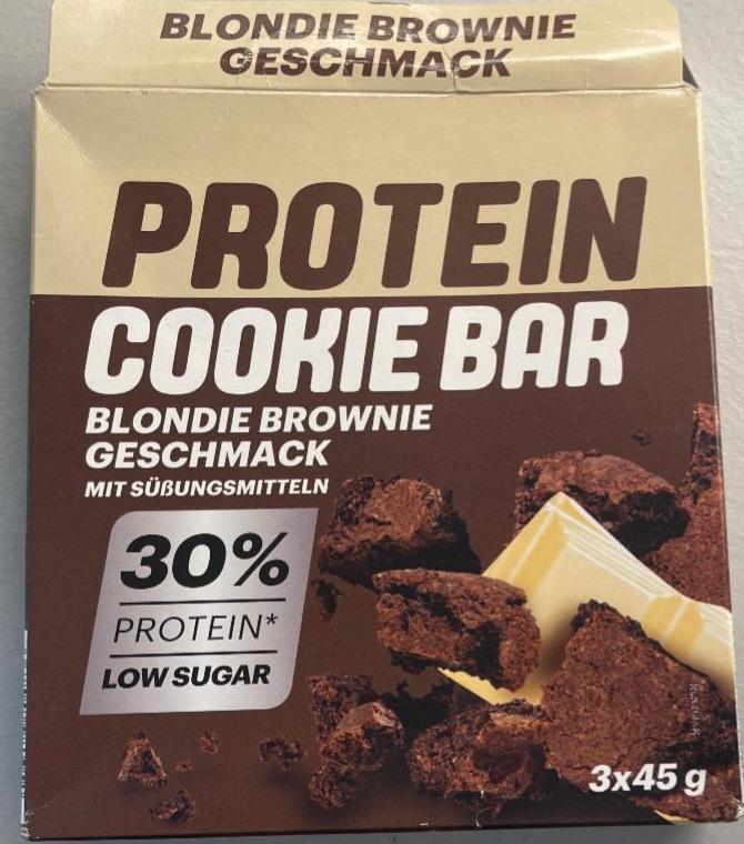 Fotografie - Protein cookie bar blondie brownie Lidl