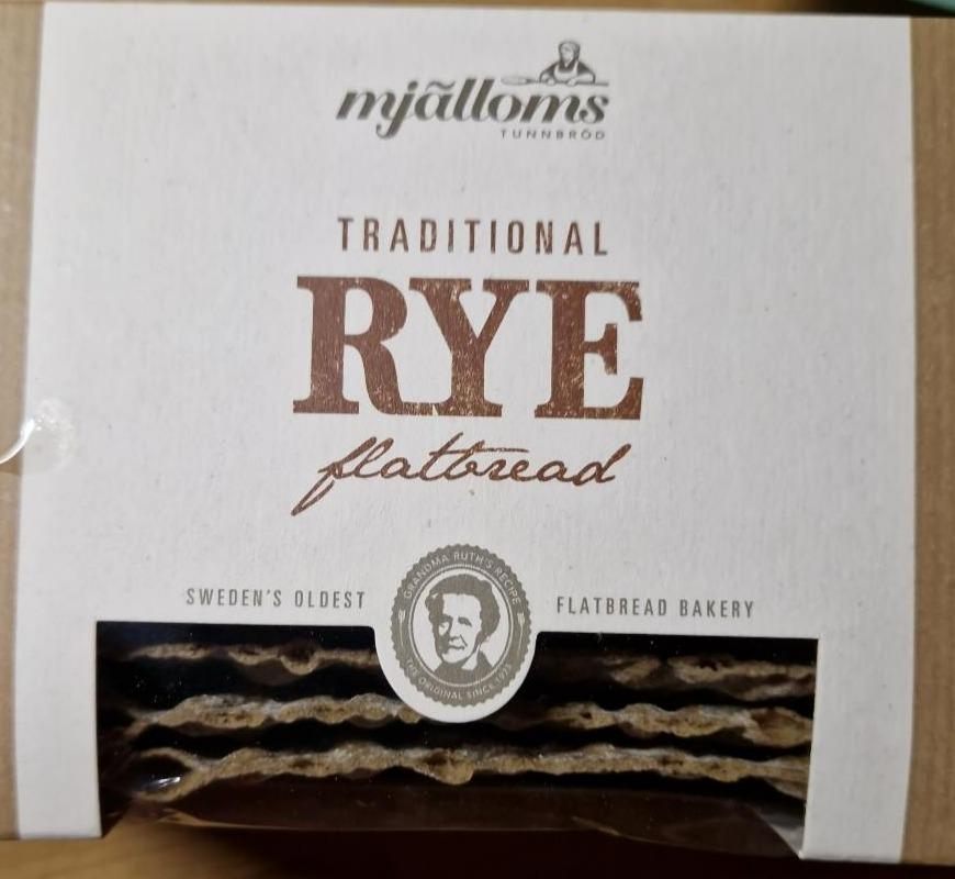 Fotografie - Traditional Rye flatbread Mjälloms