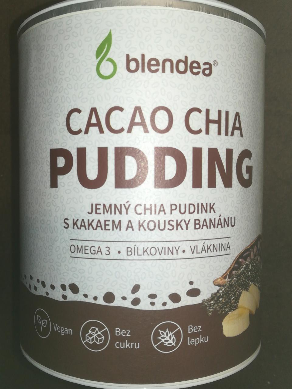 Fotografie - Cacao chia pudding Blendea