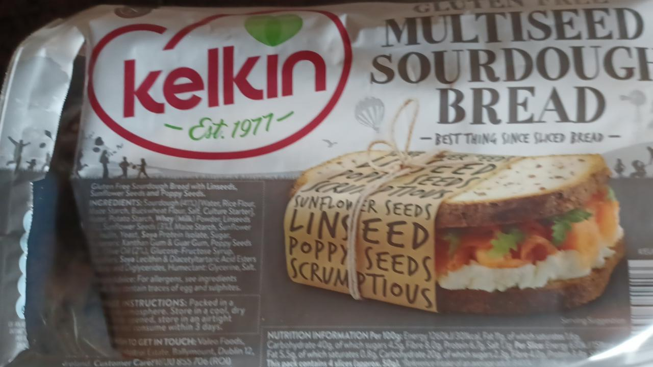 Fotografie - Gluten Free Multiseed Sourdough Bread Kelkin