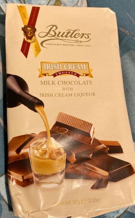 Fotografie - Milk Chocolate With Irish Cream Liqueur Butlers