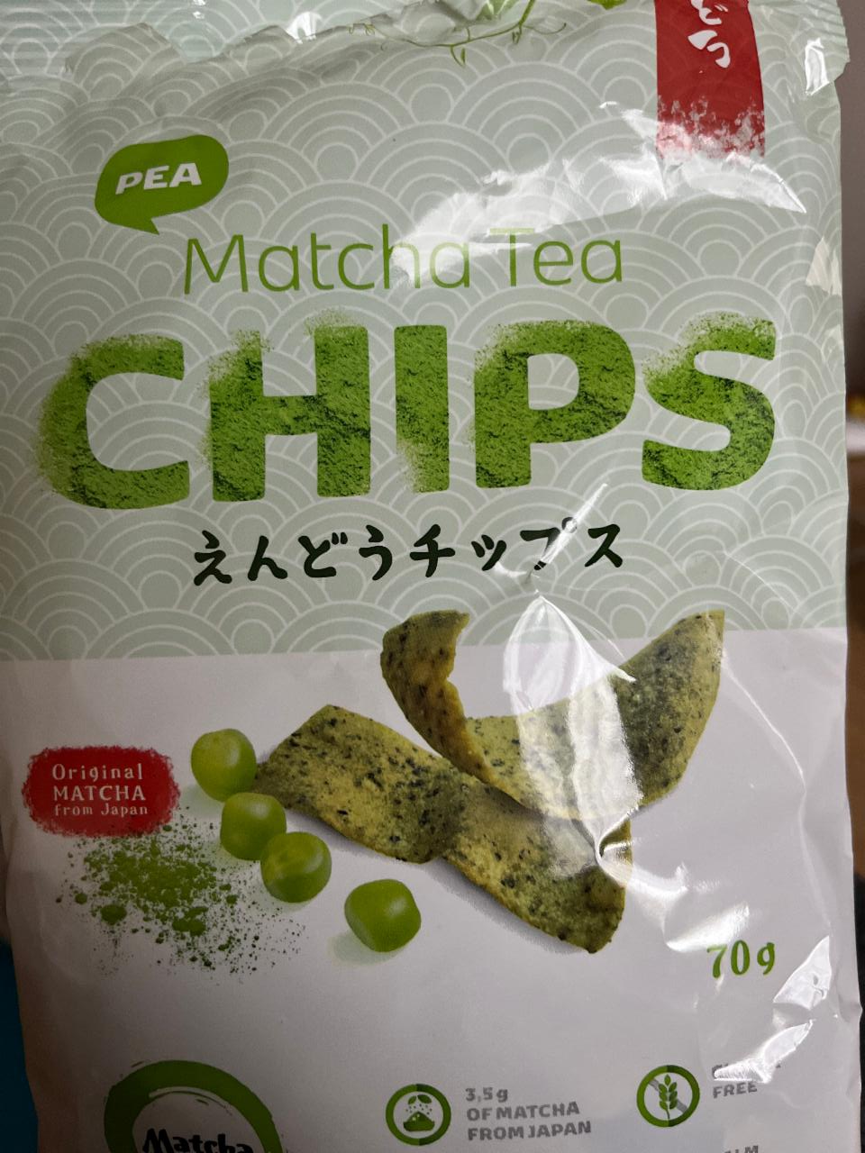 Fotografie - Matcha Tea Chips pea