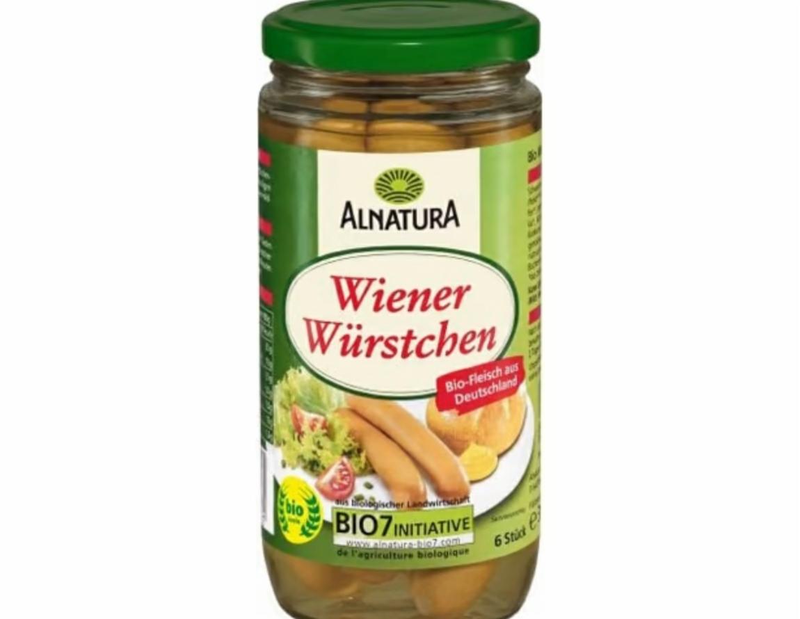 Fotografie - Bio Wiener Würstchen Alnatura