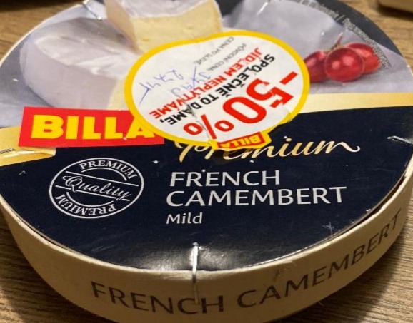 Fotografie - French camembert Billa premium