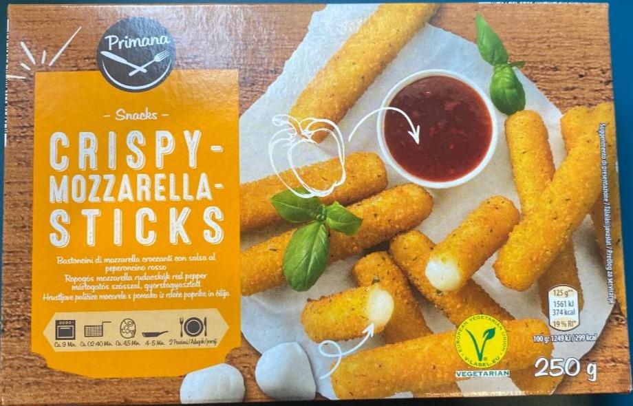 Fotografie - Snacks Crispy Mozzarella sticks Primana