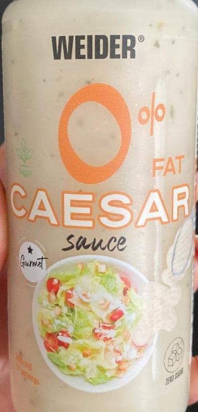 Fotografie - Caesar sauce 0% Fat Weider