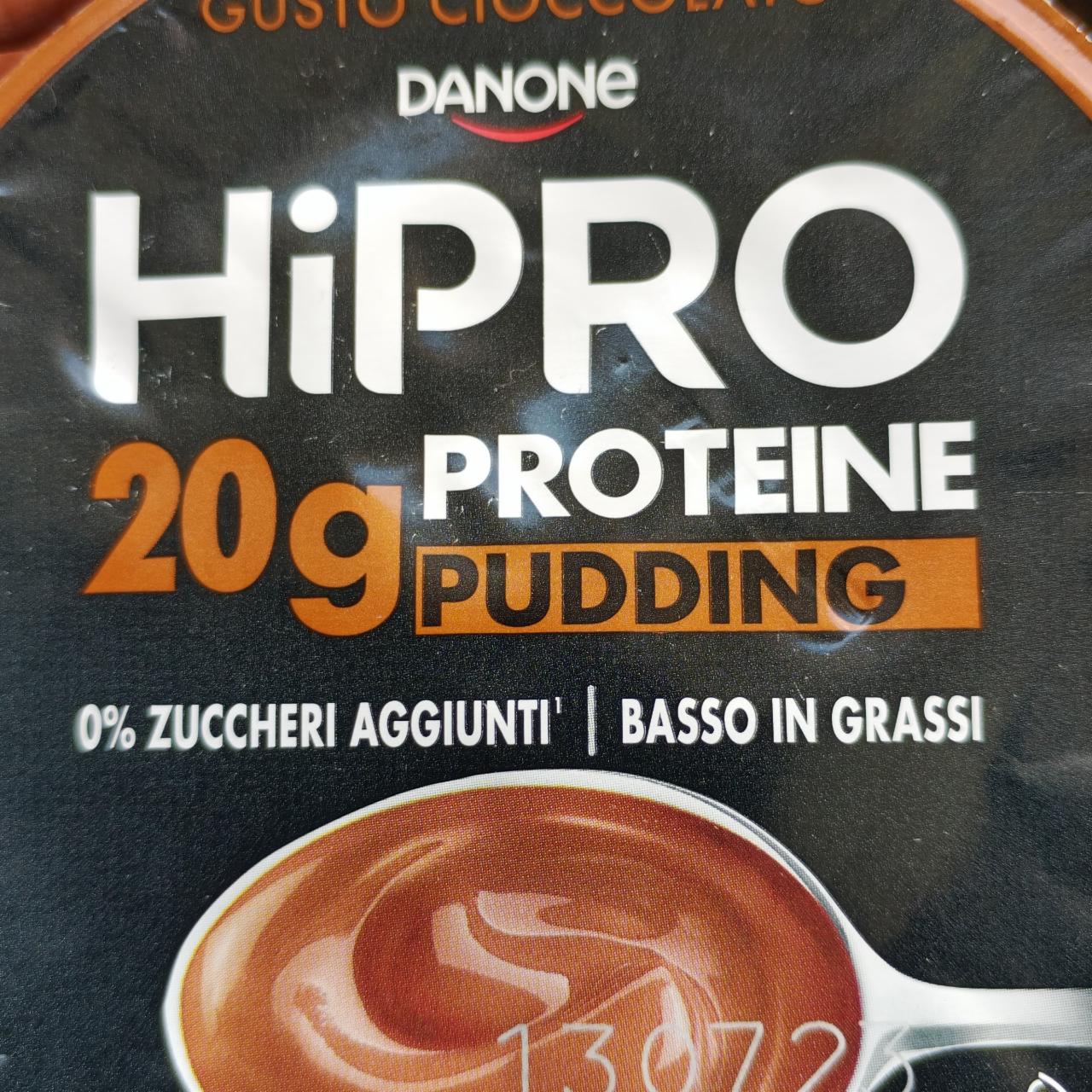 Fotografie - HiPro 20g Proteine Pudding Gusto Cioccolato Danone