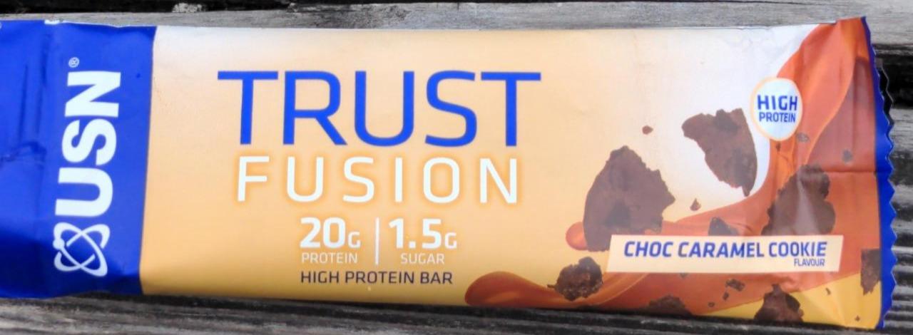 Fotografie - Trust Fusion Choc Caramel Cookie USN