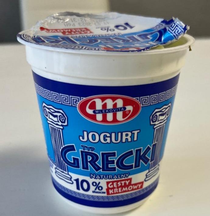 Fotografie - Jogurt grecki 10% Mlekovita