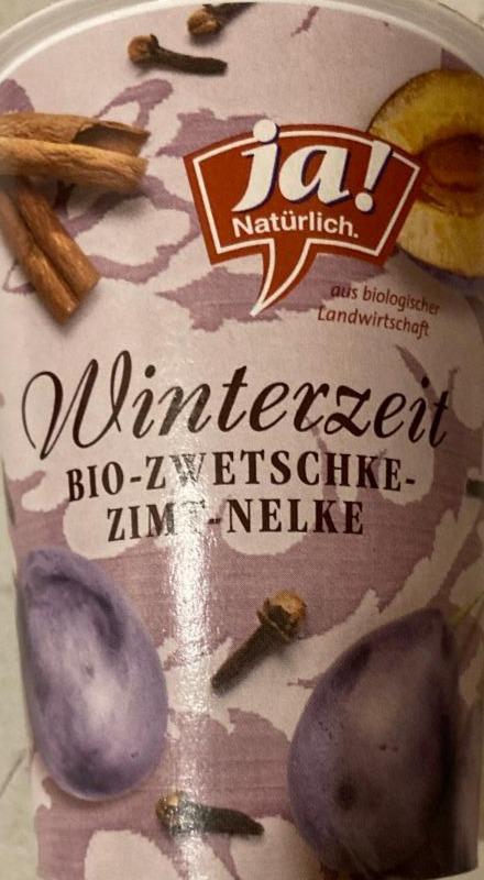 Fotografie - Ja Winterzeit Bio-Zwetschke Zimt-Nelke jogurt