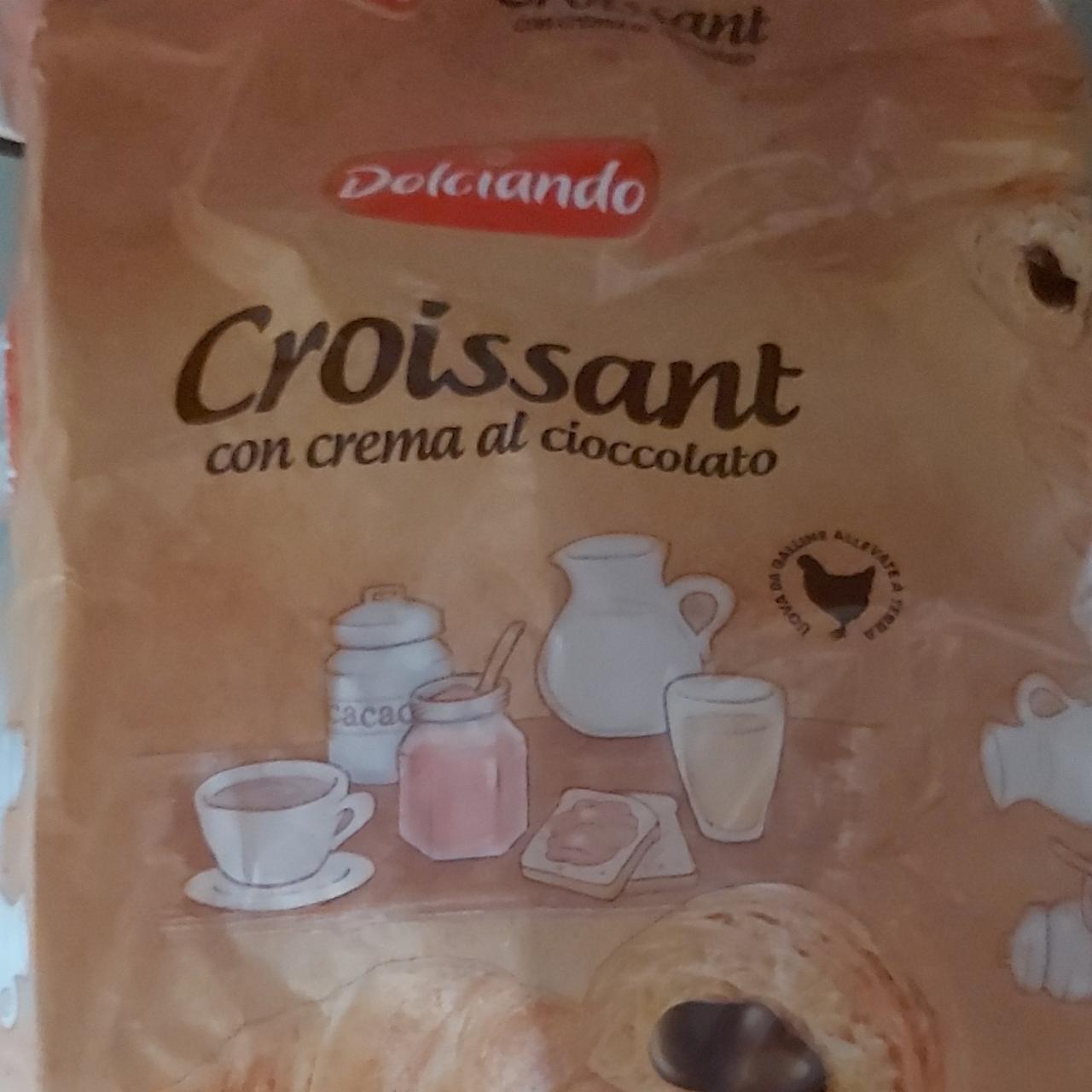Fotografie - Croissant con crema al cioccolato Dolciando