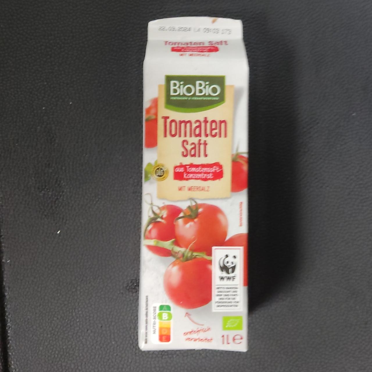 Fotografie - Tomaten Saft mit Meersalz BioBio