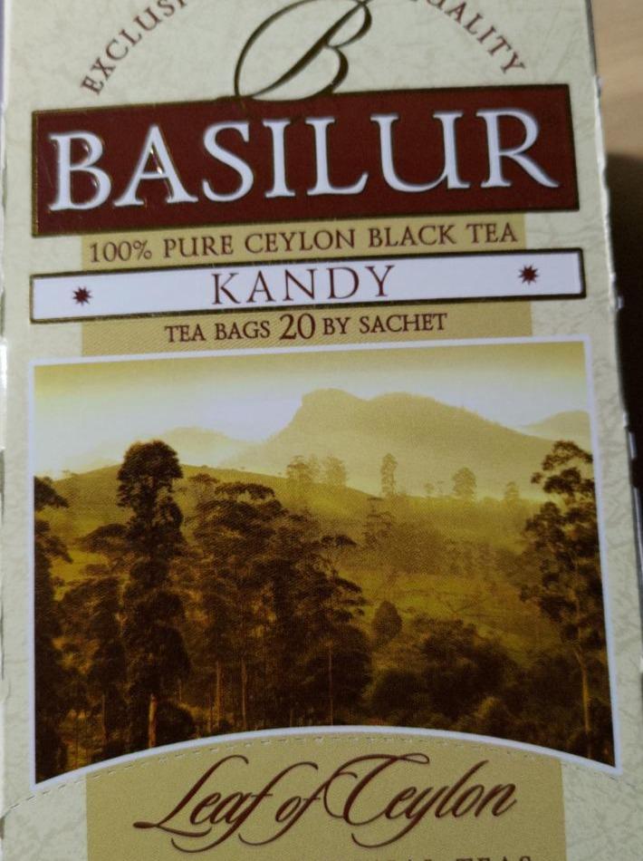 Fotografie - Kandy 100% Pure Ceylon Black Tea Basilur