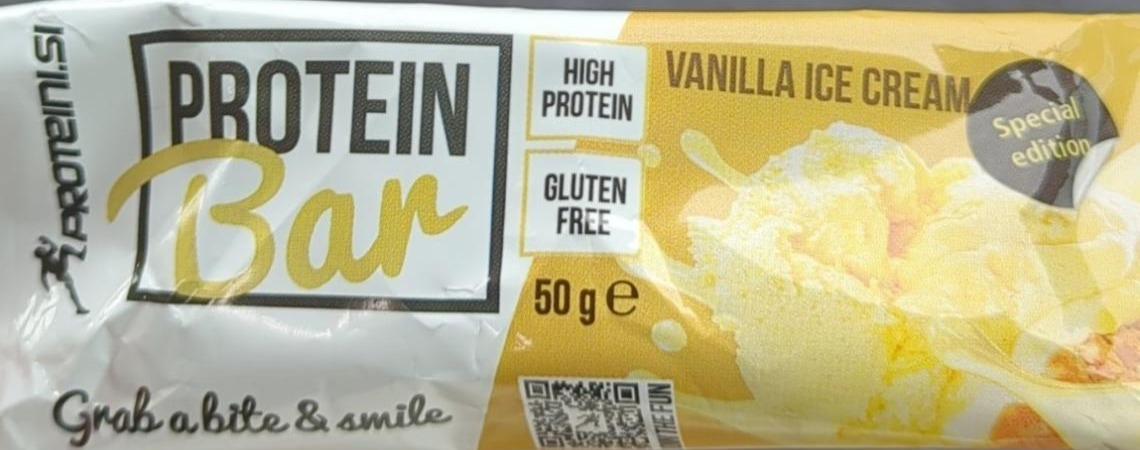 Fotografie - Vanilla Ice Cream Protein bar