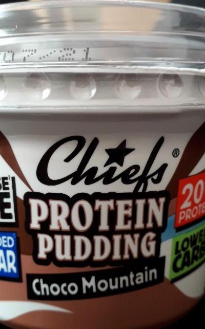 Fotografie - Protein Pudding Choco Mountain Chiefs