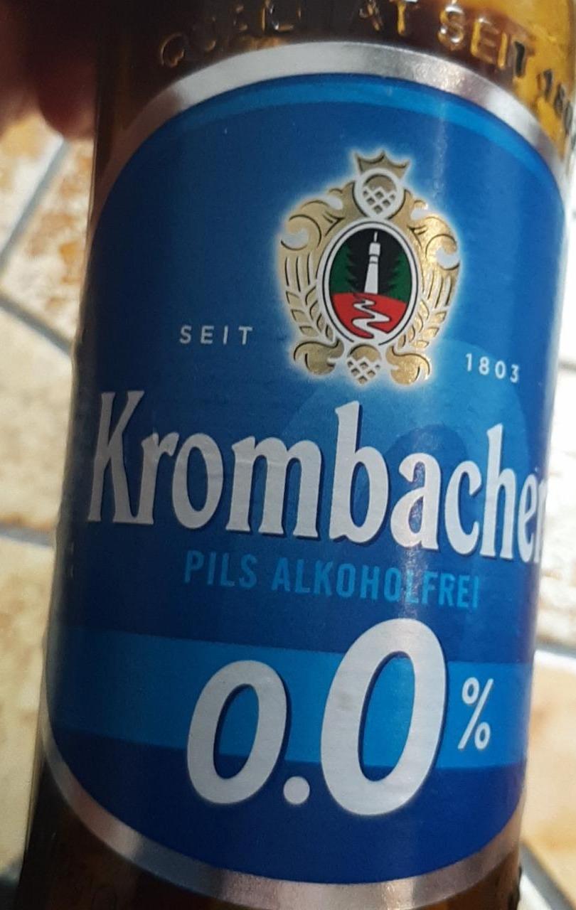 Fotografie - Krombacher Pils Alkoholfrei 0.0%