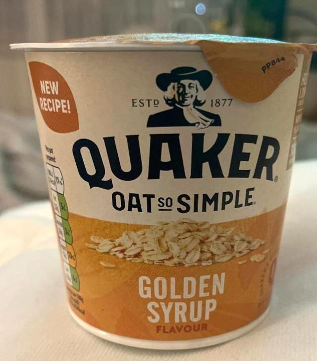 Fotografie - Oats So Simple golden syrup with water