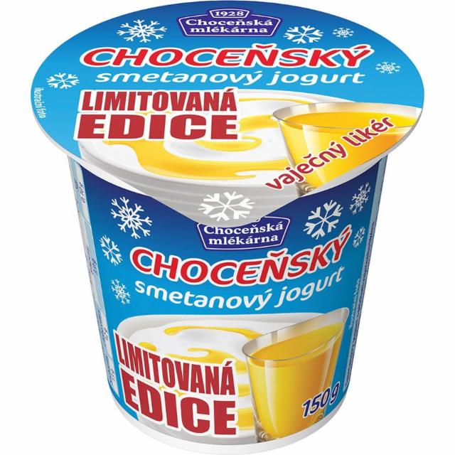 Fotografie - Choceňský smetanový jogurt vaječný likér