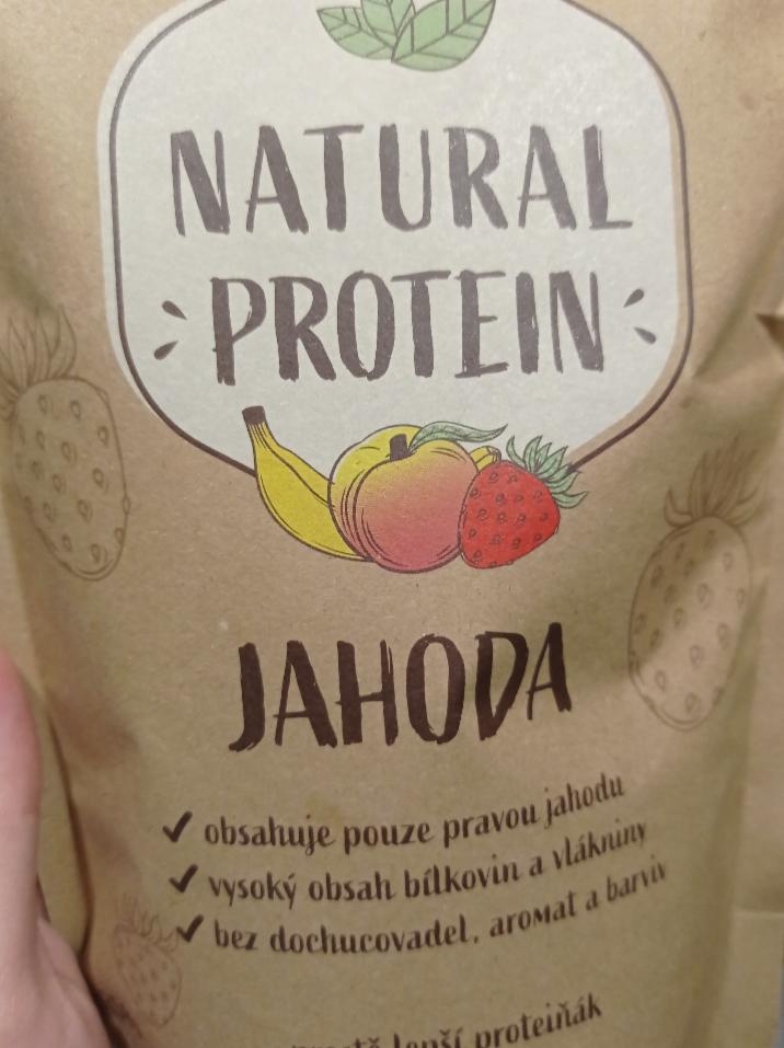 Fotografie - Vyvážená směs Jahoda Natural protein