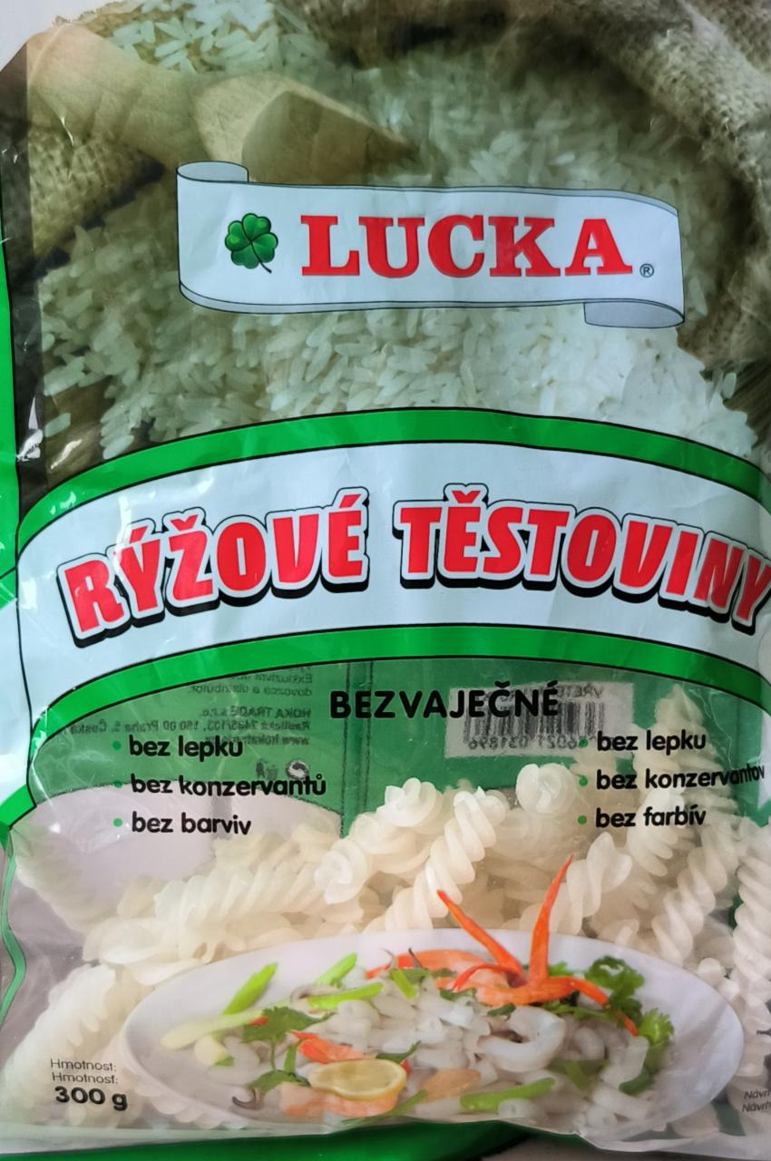 Fotografie - Rýžové těstoviny Lucka vřetena