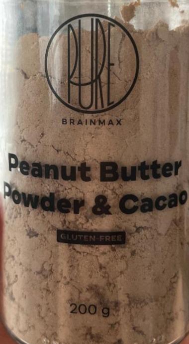Fotografie - Peanut Butter Powder & Cacao BrainMax