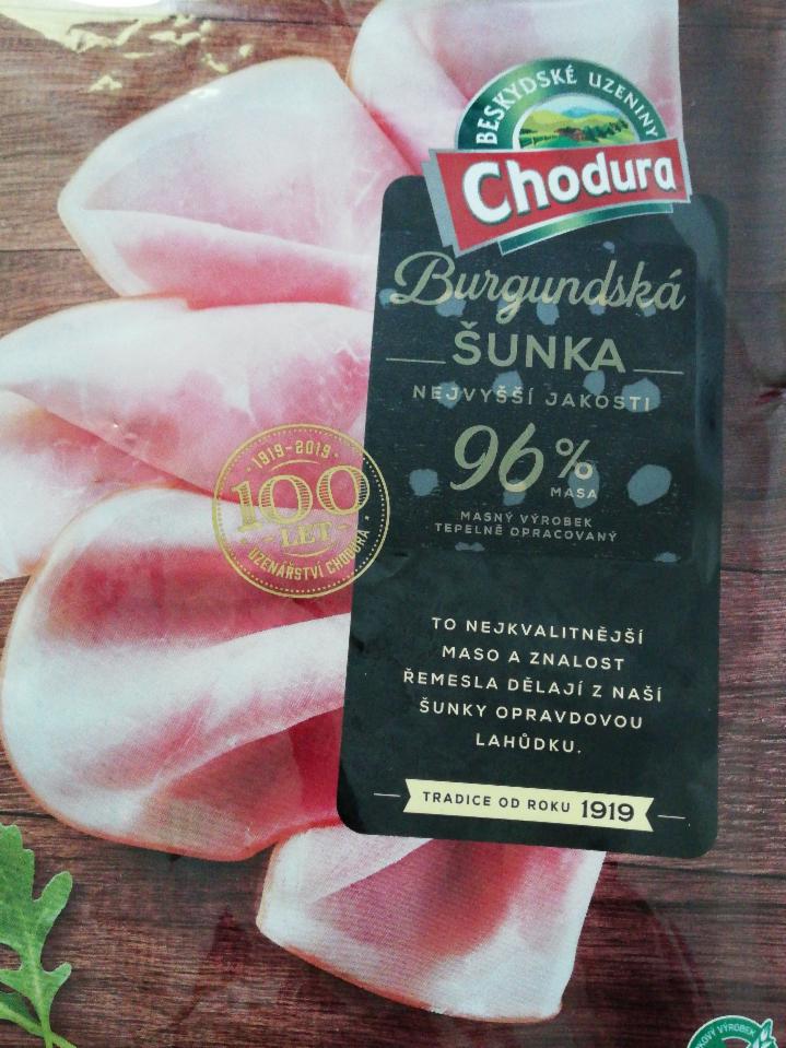 Fotografie - Burgundská šunka nejvyšší jakosti 96% masa Chodura