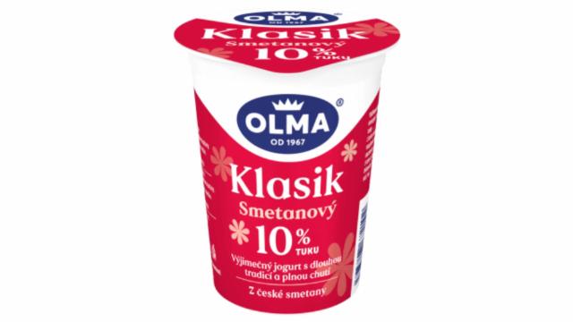 Fotografie - Bílý jogurt Smetanový 10% tuku Olma