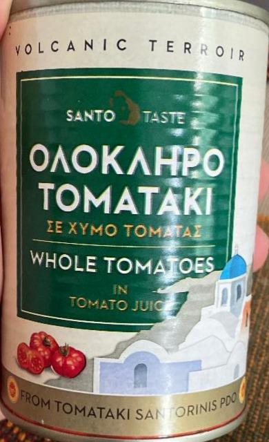Fotografie - Whole Tomatoes in Tomato Juice Santo Taste