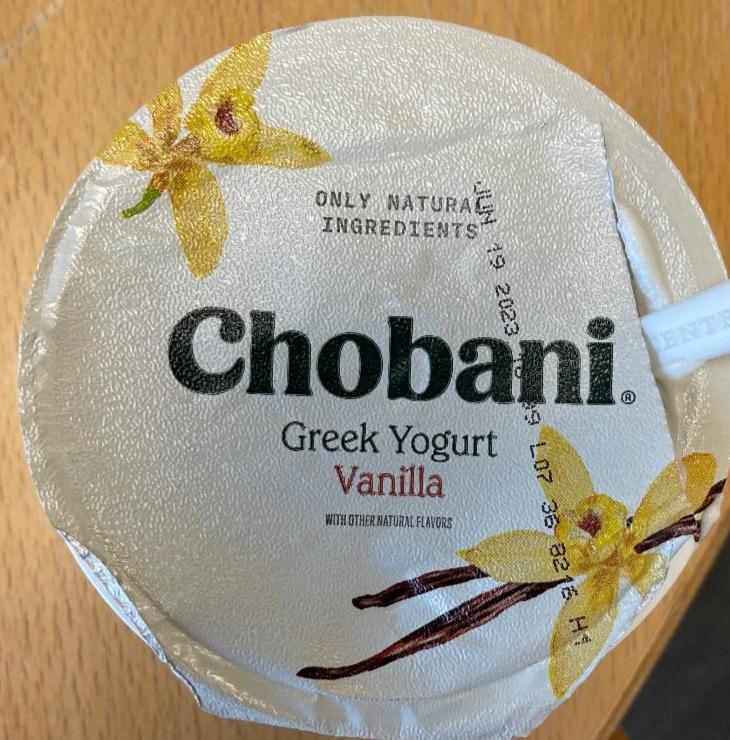 Fotografie - Greek Yoghurt Vanilla Chobani