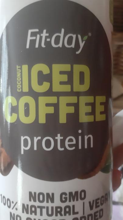 Fotografie - iced coffee protein Fit-day