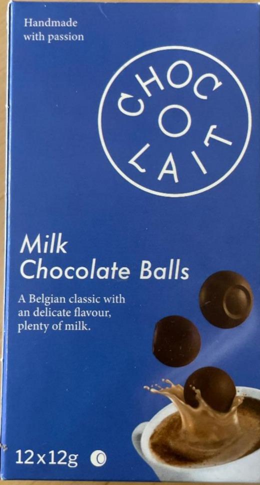 Fotografie - Milk Chocolate Balls Chocolait