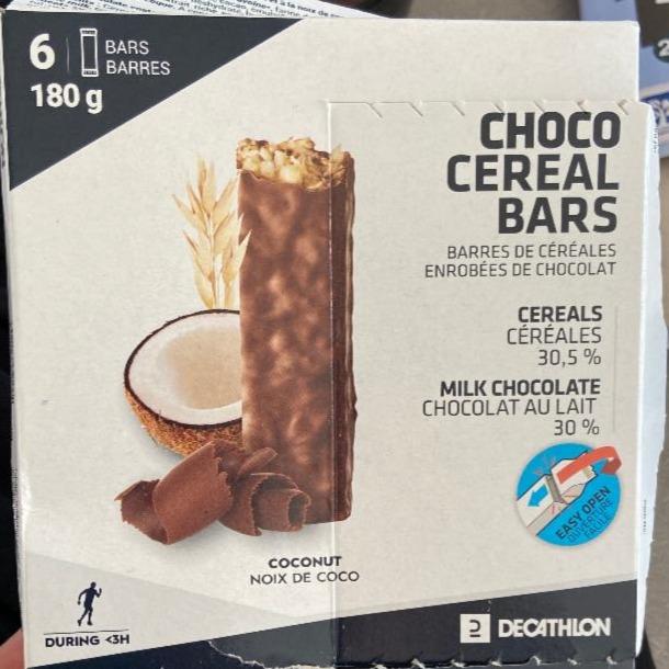 Fotografie - Choco cereal barsn coconut Decathlon