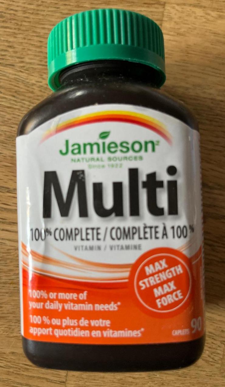 Fotografie - Multi 100% Complete Vitamin Max Strength Jamieson