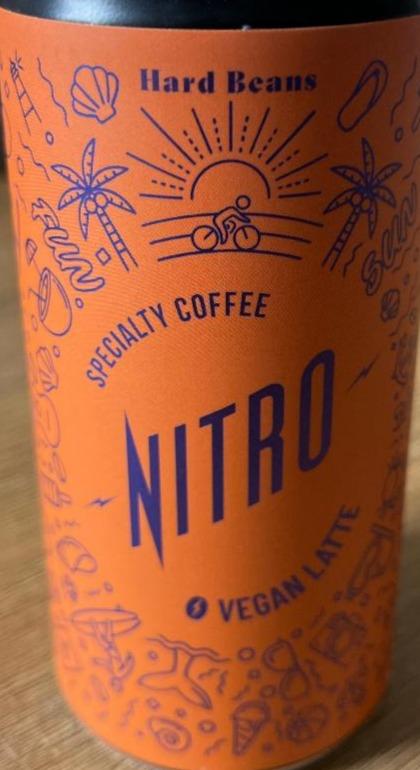 Fotografie - Nitro vegan latte Hard Beans
